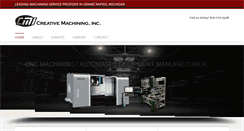 Desktop Screenshot of creativemachininginc.com